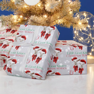 Papel De Regalo Los grandes Navidades desean que los pequeños beso