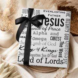 Papel De Regalo Los hermosos nombres de Jesús