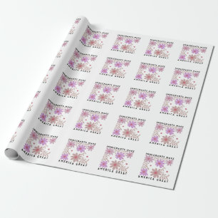 Papel De Regalo Los inmigrantes hacen de Estados Unidos un gran an