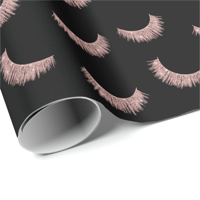 Papel De Regalo Los latigazos subió belleza de las extensiones de (Esquina del rollo)