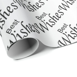 Papel De Regalo Los mejores deseos Boda