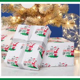 Papel De Regalo Los Mejores Navidades De Santa Golf By Par