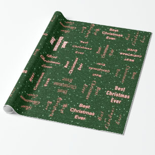 Papel De Regalo Los mejores Navidades de siempre verdes