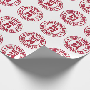Papel De Regalo Los modernos no abren hasta que los Navidades incl