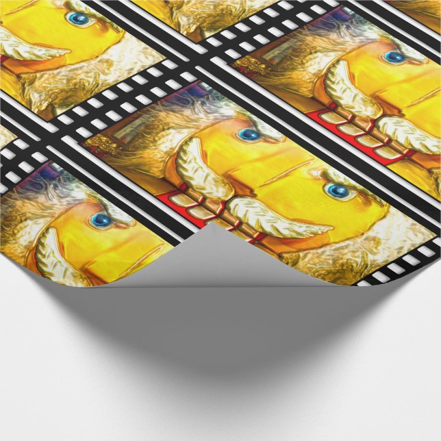 Papel De Regalo Los Navidades del petardo salvaje (Esquina)