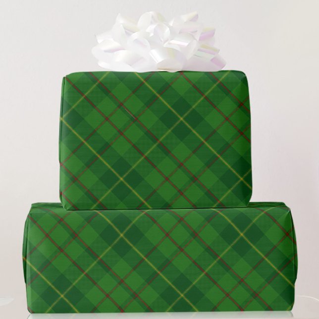 Papel De Regalo Los Navidades Green y Red Tartán Plaid dan Wrappin (Subido por el creador)