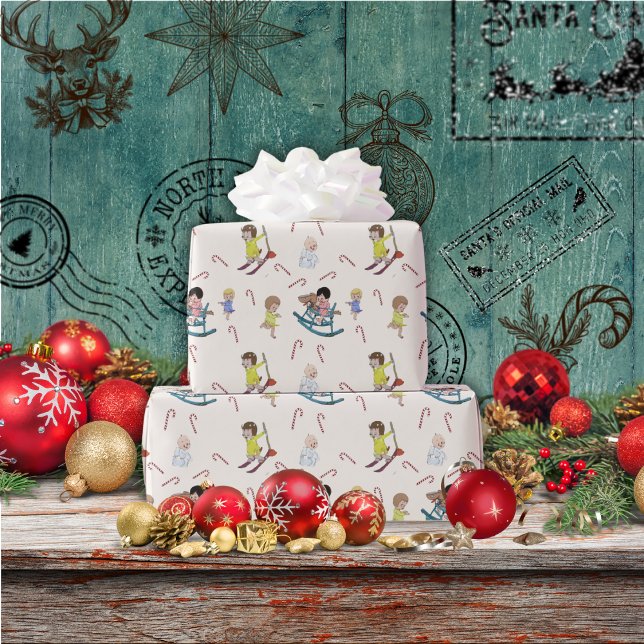 Papel De Regalo Los navidades Llegan Pero Una Vez Al Año (Subido por el creador)