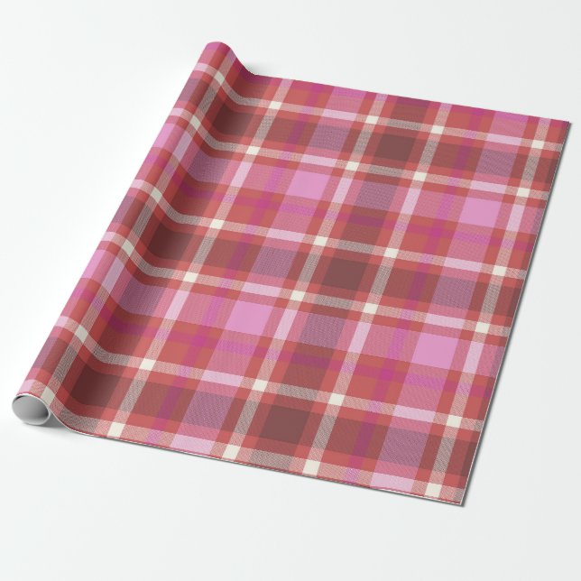 Papel De Regalo Los Navidades modernos de la época de la cosecha J (Desenrollado)