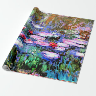Papel De Regalo Los Nenufares, de Claude Monet