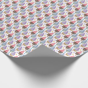 Papel De Regalo Los pastelitos acuarela son coloridos