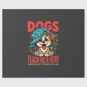 Papel De Regalo Los perros nos enseñan importantes lecciones de vi