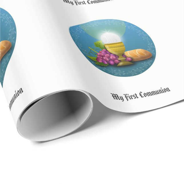 Papel De Regalo Los primeros regalos de la comunidad Eucaristía Pe (Esquina del rollo)