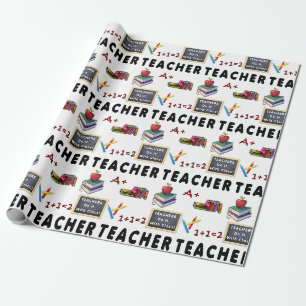 Papel De Regalo Los profesores lo hacen con clases   