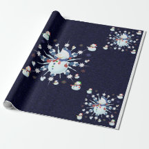 Los Purpurinas Navidades Snowman -