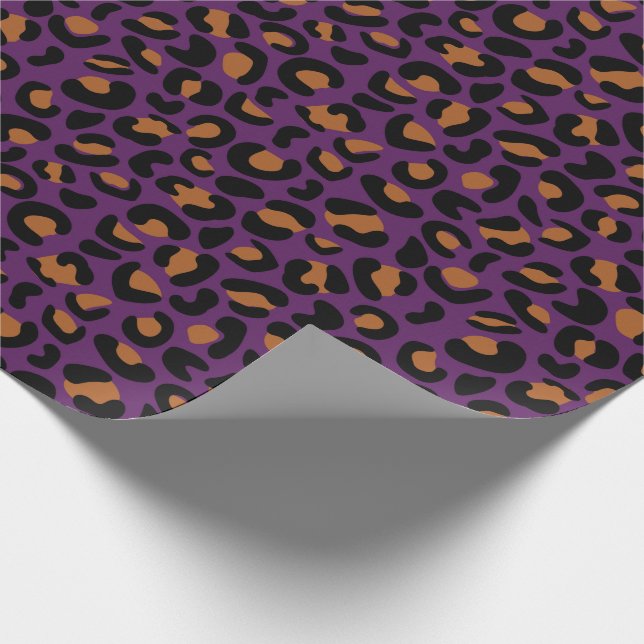Papel De Regalo Los regalos del Día de las Madres de Leopard (Esquina)