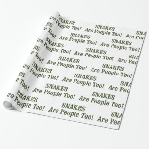Papel De Regalo ¡Los SNAKES También Son Gente!