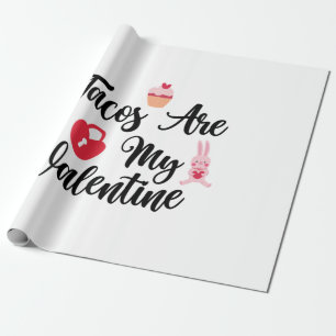 Papel De Regalo Los tacos de regalo de pareja son mi San Valentín