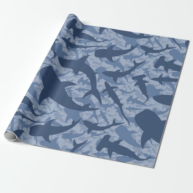 Papel De Regalo Los tiburones de Aisling (Desenrollado)