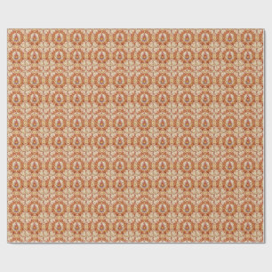 Papel De Regalo Loto Mandala de la Llama Sagrada - Patrón de Fénix