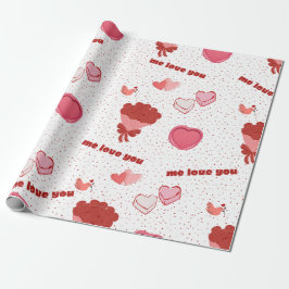 Papel De Regalo love and hearts