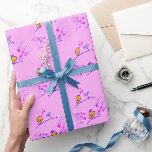 Papel De Regalo LOVE ECHO - Aves cómicas Tweetlercools 3