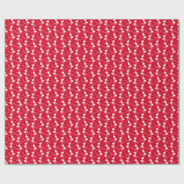 Papel De Regalo Love Hearts Doddles, Red, Wrapping Paper