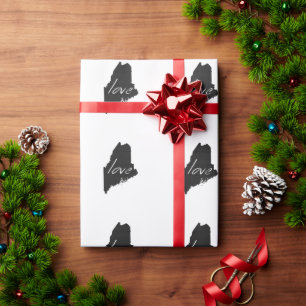 Papel De Regalo Love Maine