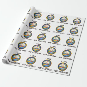 Papel De Regalo Love New Hampshire