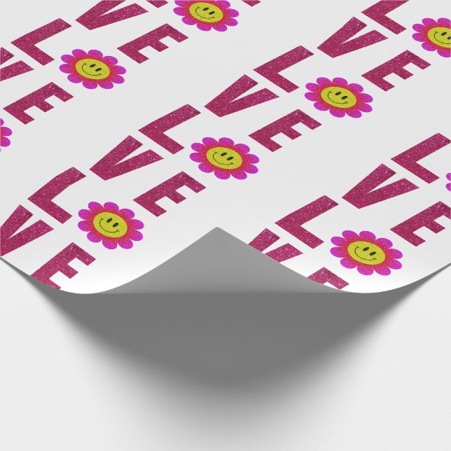 Papel De Regalo Love Sunflower (Esquina)