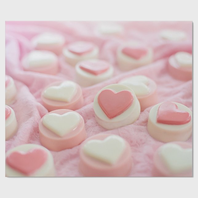 Papel De Regalo lovely pink  (Superficie plana)