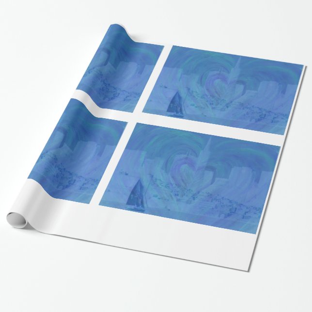 Papel De Regalo Lovin San Francisco (Desenrollado)