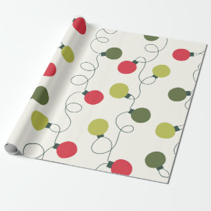 Papel De Regalo Luces de Cuerda para Fiestas