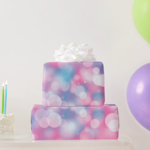 Papel De Regalo Luces de fiesta con efecto Bokeh