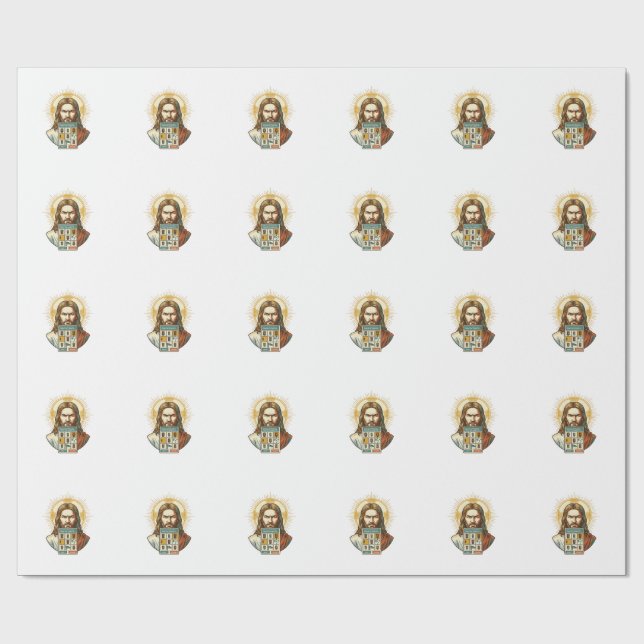 Papel De Regalo Luces de Tráfico de Verificación Captcha Intermina (Superficie plana)
