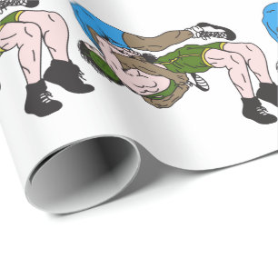 Papel De Regalo Luchadores