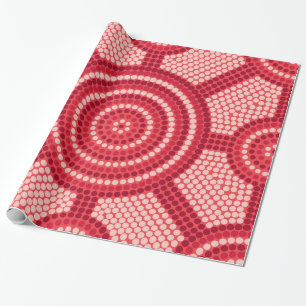 Papel De Regalo Lugar de reunión aborigen Waratah