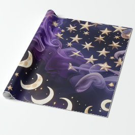 Papel de Regalo – Lujo Real Amethyst Celestial