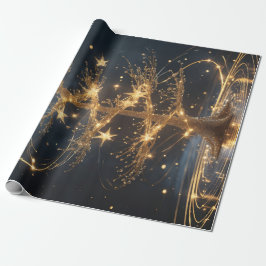 Papel De Regalo Lumina Arbor – Golden Tree Gift Wrap