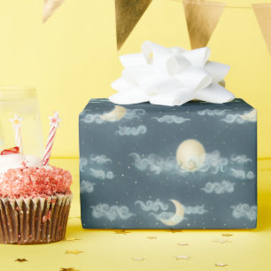 Papel De Regalo Luna