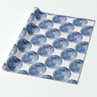 Papel De Regalo luna azul