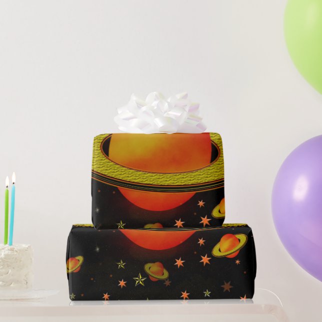 Papel De Regalo Luna de cosecha externa (Regalos de fiesta)