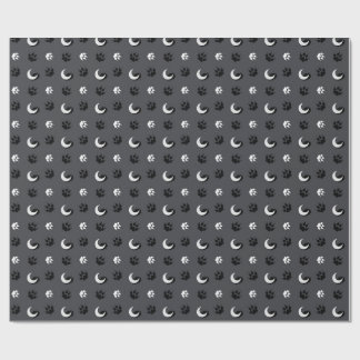 Papel de regalo Luna de Lobo Gris
