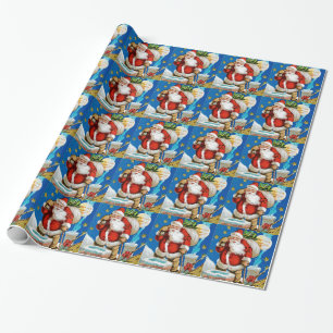 Papel De Regalo Luna de Santa