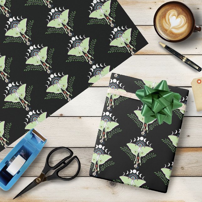 Papel De Regalo Luna Moth (Subido por el creador)