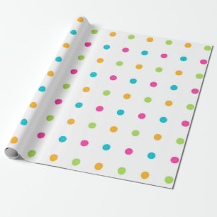 Papel De Regalo Lunares