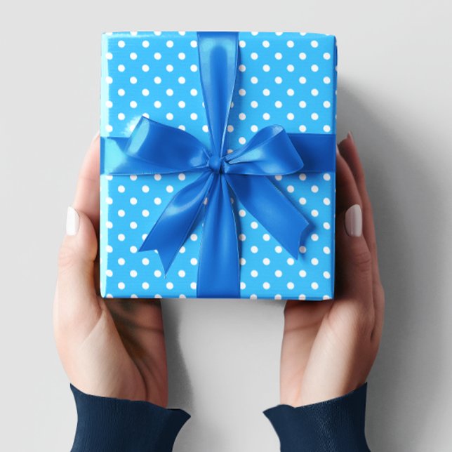 Papel De Regalo Lunares Azules (Subido por el creador)
