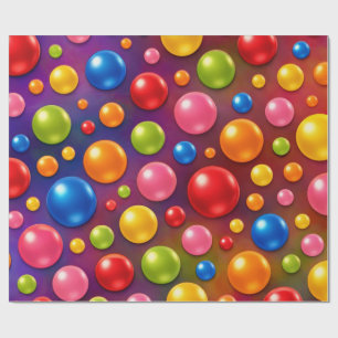 Papel De Regalo lunares geniales 