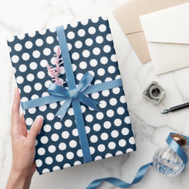 Papel De Regalo Lunares Invertidos