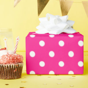 Papel De Regalo Lunares rosas