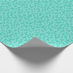 Papel De Regalo Lunares Turquesa